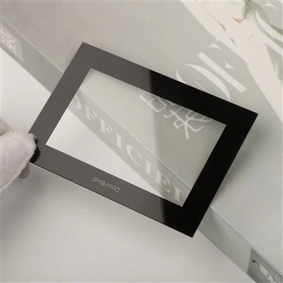 Custom cover glass for industrial touch screens