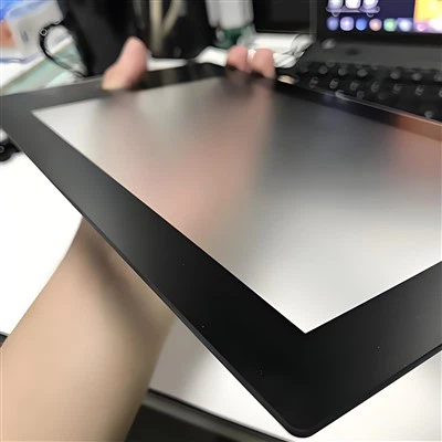 AG glass display panel